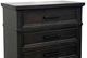 Elements International Colorado City Black 5-Drawer Charcoal Chest-1