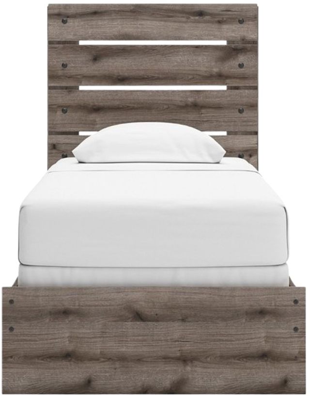 Signature Design by Ashley® Urbanoore Brown/Gray Twin Panel Bed-1