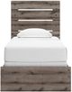 Signature Design by Ashley® Urbanoore Brown/Gray Twin Panel Bed-1