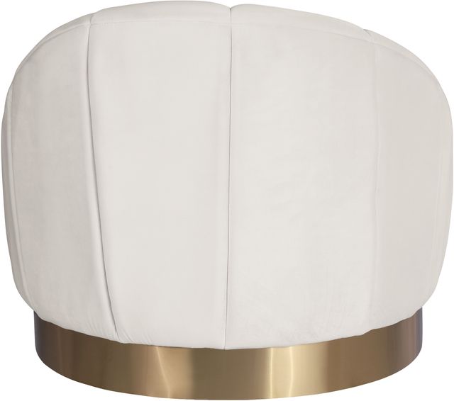 Meridian Furniture Shelly Cream Upholstered Chair-3