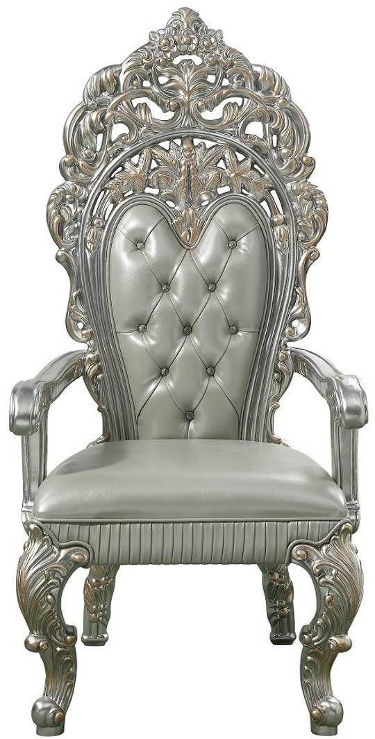 ACME Furniture Sandoval 2-Piece Champagne Arm Chair Set-2