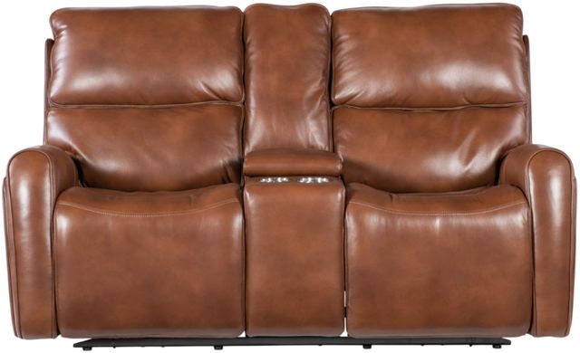 Hooker® Furniture MS Crosby Giotto Power Reclining Loveseat with Power Headrest and Lumbar-2