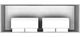 Vent-A-Hood® 60" White Contemporary Wall Mounted Range Hood-3
