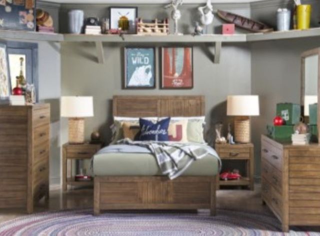 Legacy Classic Summer Camp Tree House Brown Nightstand-1
