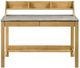 Coaster® Besler Cement/Natural SmartTop Writing Desk with Shelf-3