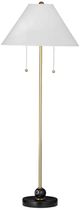 Bassett Mirror Winfield Black/Brass Table Lamp-0