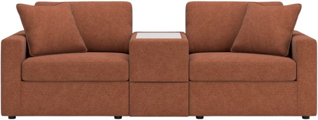 Signature Design by Ashley® Modmax 3-Piece Spice Small Spaced Sectional with Storage Console-2