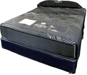 Biscayne Bedding Anna Maria Wrapped Coil Plush Tight Top Queen Mattress
