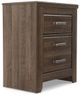 Signature Design by Ashley® Juararo 5-Piece Dark Brown Queen Panel Bed Set-5