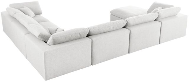 Meridian Furniture Serene 7-Piece Cream 158" Modular Sectional-3