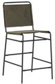 Powell® Wade Black/Green Counter Stool-0