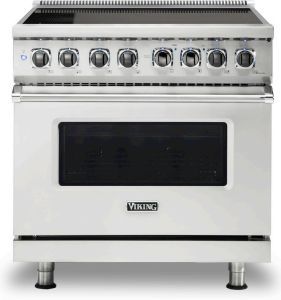 Viking® 5 Series 30" Stainless Steel Pro Style Induction Range-0