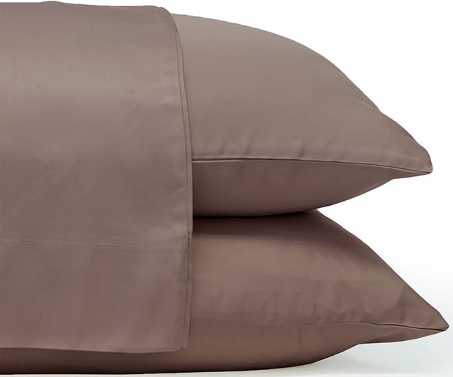 Cariloha Classic 2-Piece Bamboo Viscose Beach Linen King Pillow Case Set-0