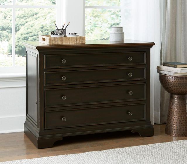 Aspenhome® Hampton Black Cherry Combo File-1