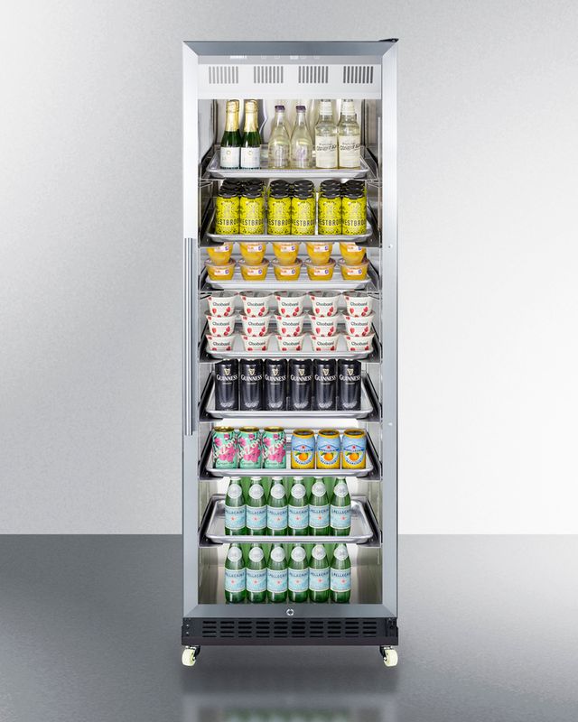 Summit® 24" Wide Mini Reach-In Beverage Center-2