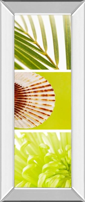 Classy Art Facets of Spring l by Irena Orlov Mirrored Frame Wall Art-0