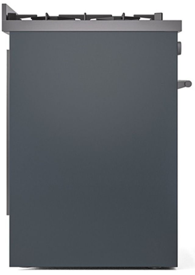 Ilve® Professional Plus II Series 30" Blue Gray Pro Style Dual Fuel Range-2