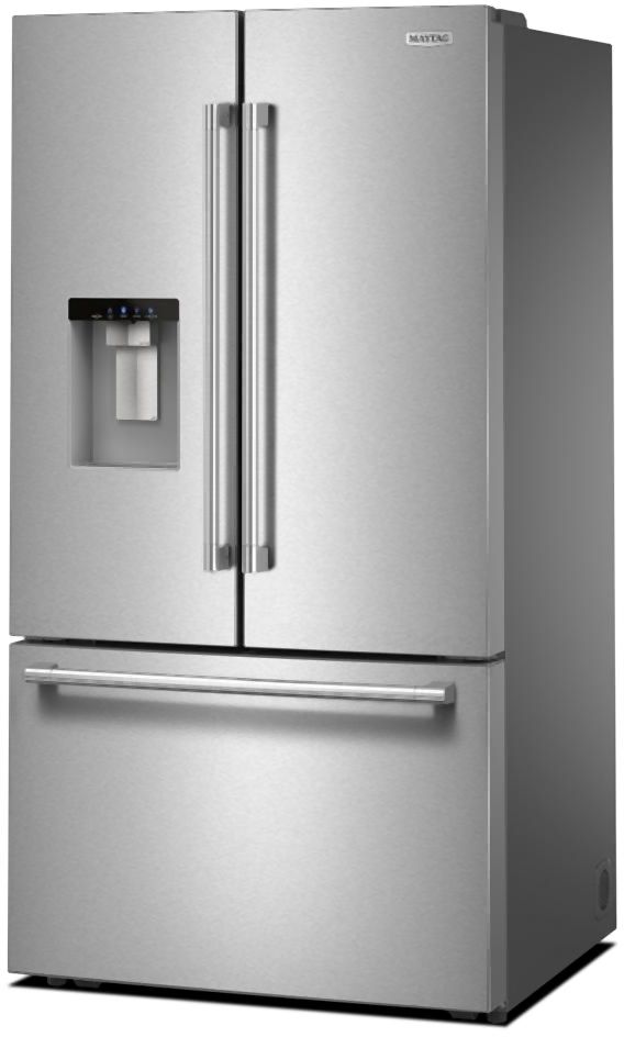 Maytag® 36" 29.6 Cu. Ft. Fingerprint-Resistant Stainless Finish French Doors Refrigerator-3