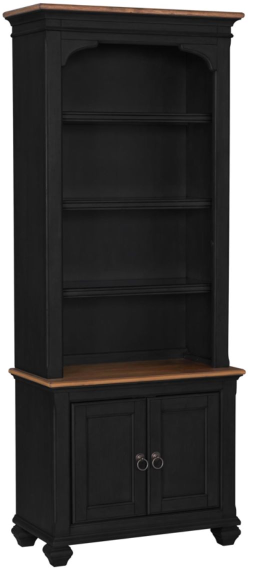 Legends Home Americana Midnight/Brown Bookcase Pier-0