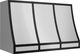 Zephyr Designer Collection 48'' Matte Black Forte Hood Banding Kit-1