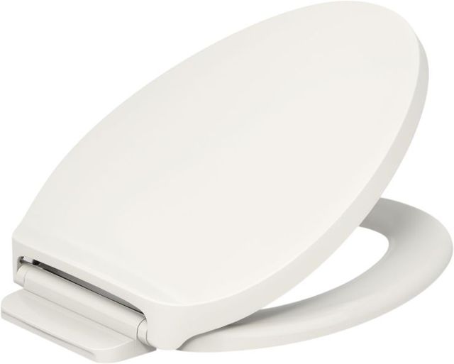 KOHLER® Drift™ Biscuit Readylatch® Quiet-Close™ Elongated Toilet Seat-1