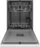 GE® 24" White Front Control Built In Dishwasher -1