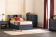 South Shore Ulysses Bilberry Twin Youth Bookcase Headboard-1