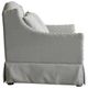 A & B Home Pampa Soft Gray Settee-2