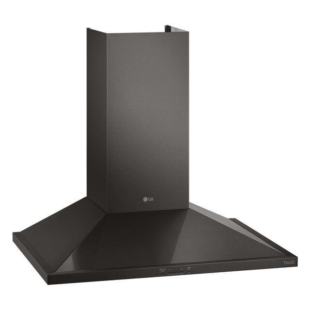 LG 36" Black Stainless Steel Wall Hood-1