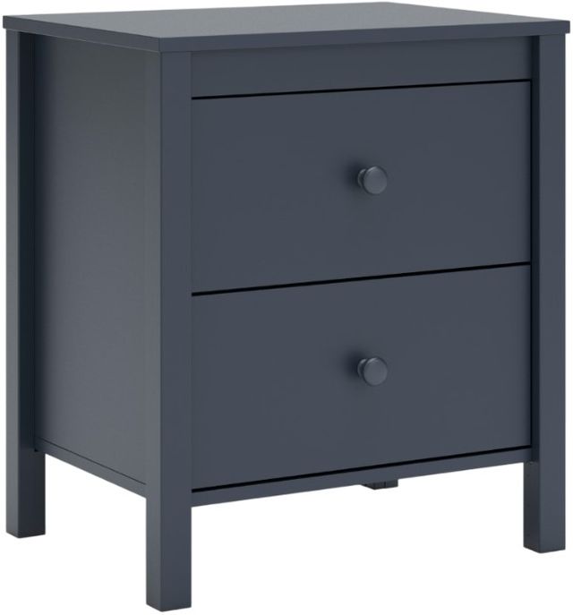 Signature Design by Ashley® Simmenfort Navy Blue Nightstand-0