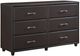 Homelegance® Lorenzi Dark Brown Dresser-0