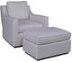 Century® Customizable Century Home Elegance Blackwood Swivel Chair-2