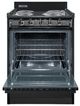 Summit® 24" Black Freestanding Electric Range-1