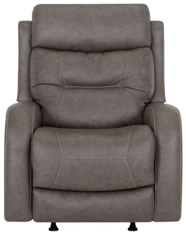 Franklin™ Magnus Scylla Mocha Power Rocker Recliner-1