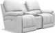 La-Z-Boy® Greyson Muslin Power Reclining Loveseat with Console-1