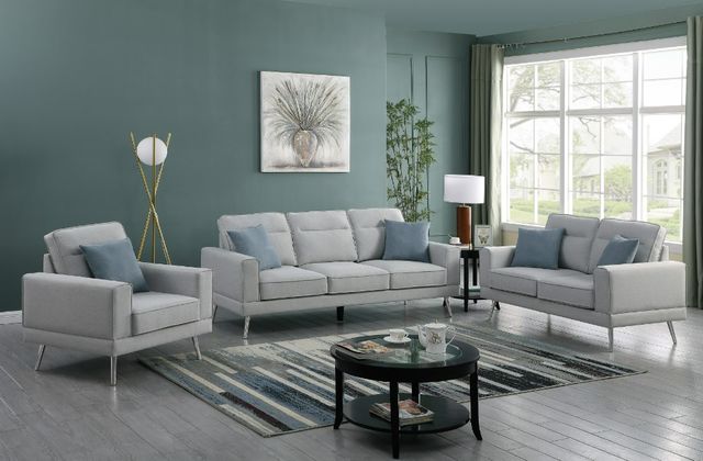 New Classic® Home Furnishings Brentwood Gray Sofa-1