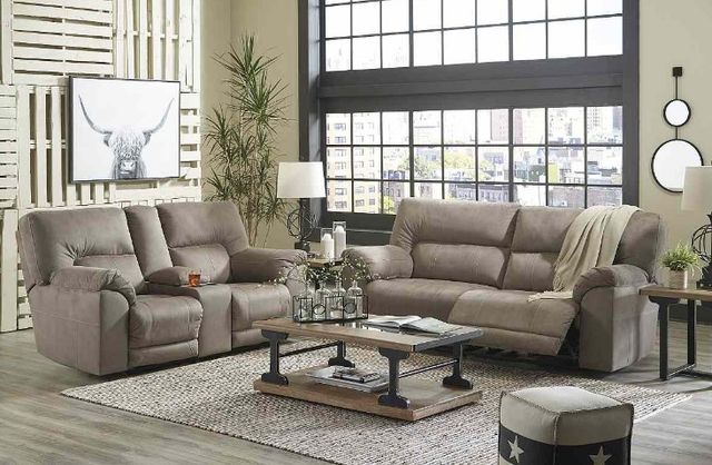 Benchcraft® Cavalcade 2-Piece Slate Living Room Reclining Seating Set-3