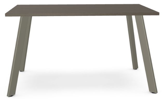 Amisco Customizable Lidya White Oak 60" Veneer Dining Tabl-1