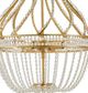 Currey & Company Ingenue Antique Gold Leaf Chandelier-1