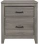 Mazin Furniture Waldorf Dark Gray Nightstand-0