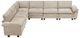 Homelegance® Dublin 6-Piece Taupe Modular Sectional-2