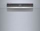 Bosch® 800 Series 18" Stainless Steel Front Control Built In Dishwasher-4