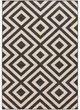 Surya Alfresco Black/Light Beige 5'x8' Area Rug-0