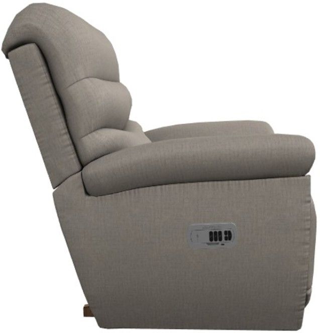 La-Z-Boy® Joshua Pebble Power Rocking Recliner with Headrest and Lumbar-3