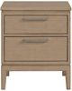 Whittier Wood® Furniture Bailey Almond Nightstand-2