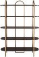 Signature Design by Ashley® Brentmour Brown/Gold Bookcase-1