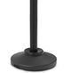 Telescope Casual Glass Top 36" Round Bar Height Pedestal Table with Hole-2