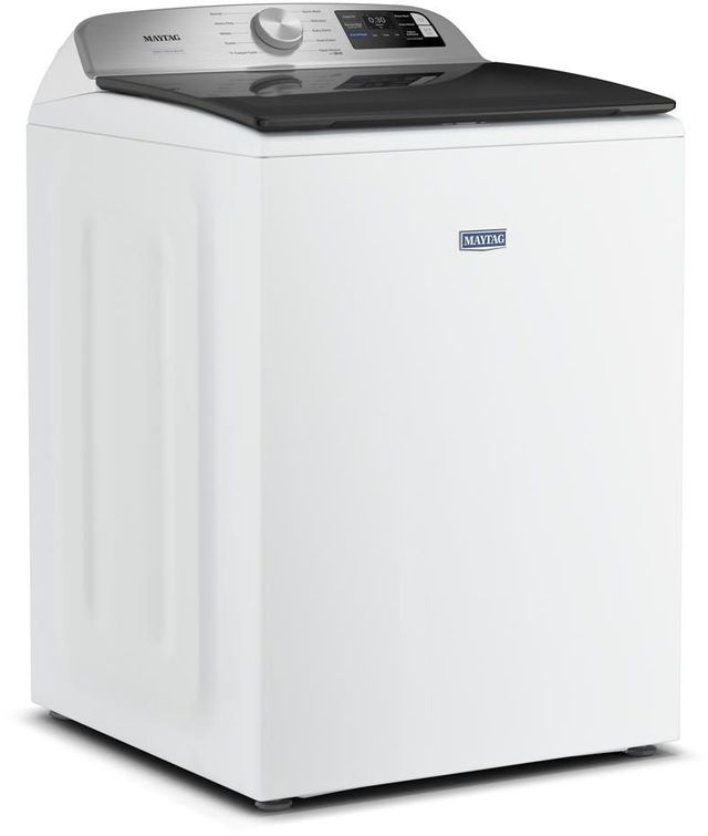 Maytag® 6 Cu. Ft. White Agitator Top Load Washer with Extra Power-2