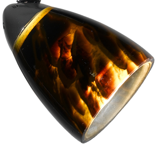 Cal® Lighting & Accessories Dark Bronze/Yellow Track Light-1