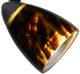 Cal® Lighting & Accessories Dark Bronze/Yellow Track Light-1